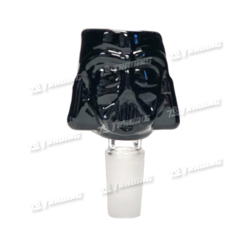 Premium Glass Bowl 14mm Thick Glass Darth Vader - 7Colors