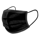 High Quality Triple Layer Filter Disposable Dental Mask 50pc - BLACK