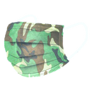 High Quality Triple Layer Filter Disposable Dental Mask 50pc - CAMO GREEN