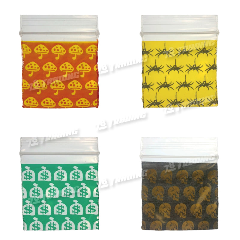 Hangable Display Assorted Design Baggies 1515 Size - 576 Sheets