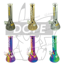 DOPE Metallic Chrome Beaker 13" w/Marijuana Pendant Key Chain - PIKACHU