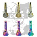 DOPE Metallic Chrome Beaker 13" w/Marijuana Pendant Key Chain - HARLEY QUINN