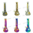 DOPE Metallic Chrome Beaker 13" w/Marijuana Pendant Key Chain - BART SIMPSON