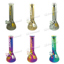 DOPE Metallic Chrome Beaker 13" w/Marijuana Pendant Key Chain - MICKEY MOUSE