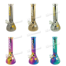 DOPE Metallic Chrome Beaker 13" w/Marijuana Pendant Key Chain - HELLO KITTY