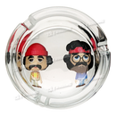 Glass Ashtray CHEECH & CHONG - 6pcs / BOX