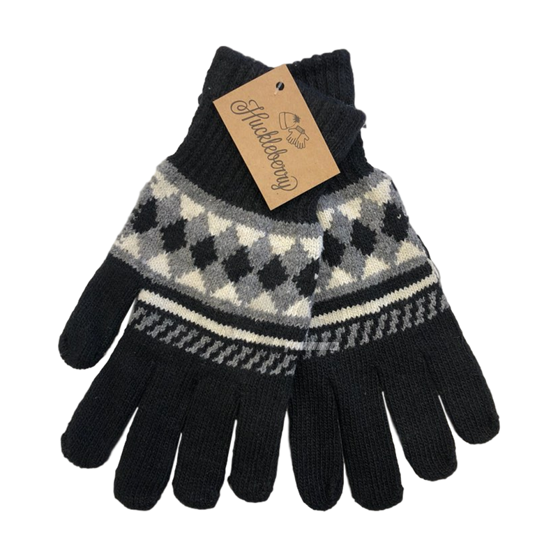 Winter Glove - PATTERN BLACK