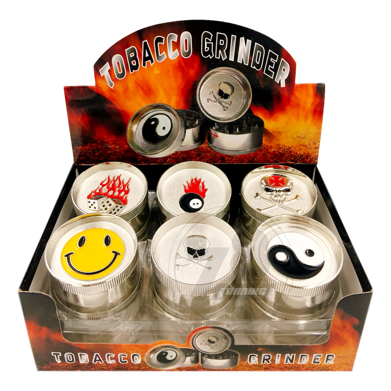 Metal Grinder 50mm 3 Parts Variety Designs