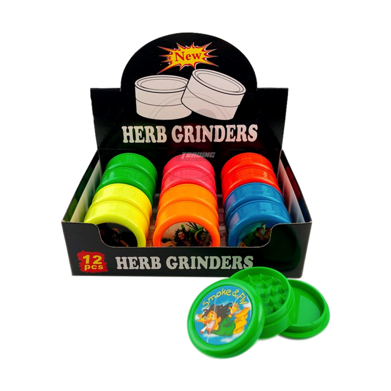 Acrylic Grinder Neon Color 3Parts