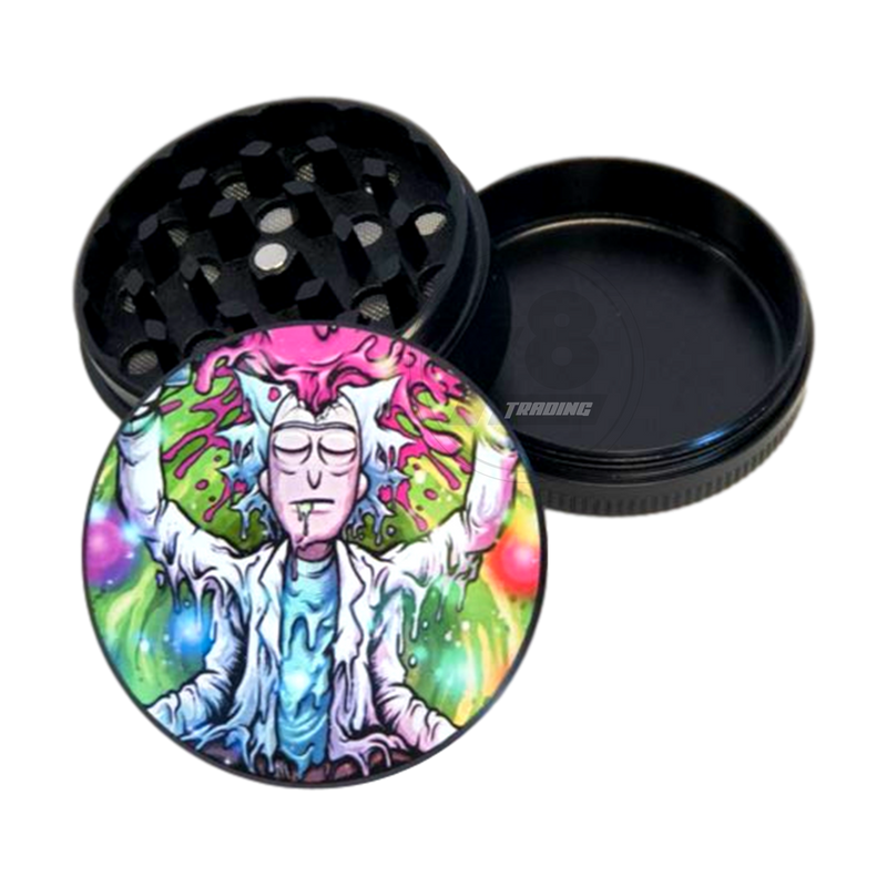 Rick N Morty Grinder Display 12pcs/Box 3Layers 4 Designs