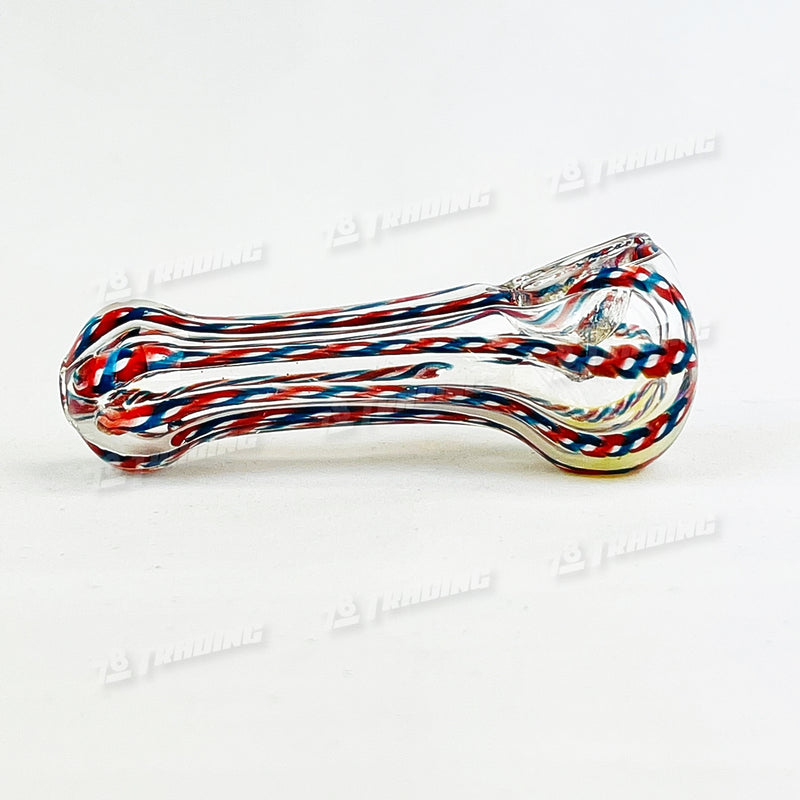 Glass Hand Pipe Double Glass BZ00C 3.5inches