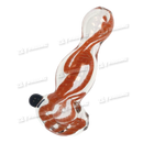 Glass Hand Pipe AP571 Double Glass 3.5inch