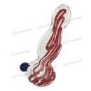 Glass Hand Pipe AP571 Double Glass 3.5inch