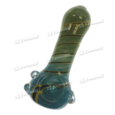 Glass Hand Pipe AP574 Double Glass 3.5inch