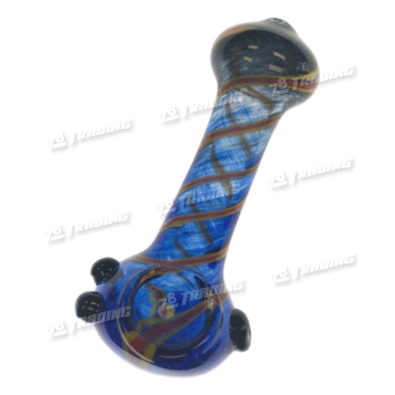 Glass Hand Pipe AP574 Double Glass 3.5inch