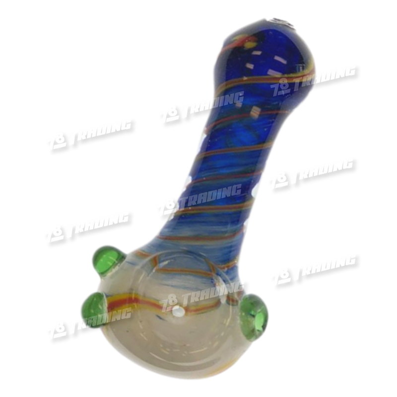 Glass Hand Pipe AP574 Double Glass 3.5inch