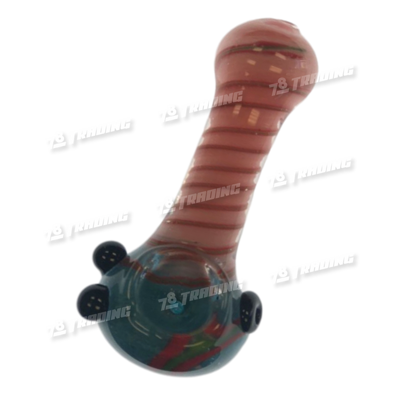 Glass Hand Pipe AP574 Double Glass 3.5inch