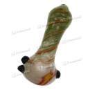 Glass Hand Pipe AP574 Double Glass 3.5inch