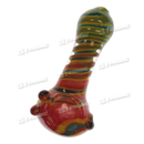 Glass Hand Pipe AP574 Double Glass 3.5inch