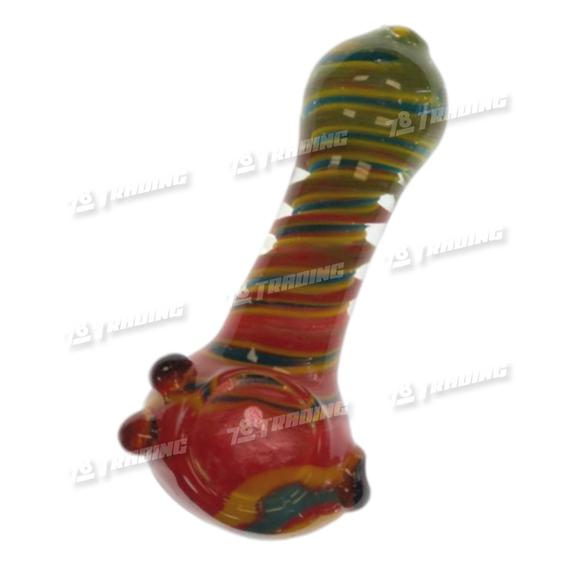 Glass Hand Pipe AP574 Double Glass 3.5inch