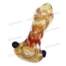 Glass Hand Pipe AP575 Double Glass 3.5inch