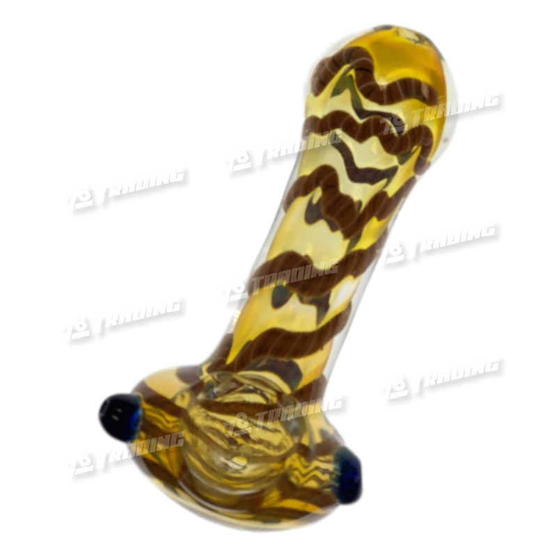 Glass Hand Pipe AP575 Double Glass 3.5inch