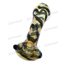 Glass Hand Pipe AP575 Double Glass 3.5inch