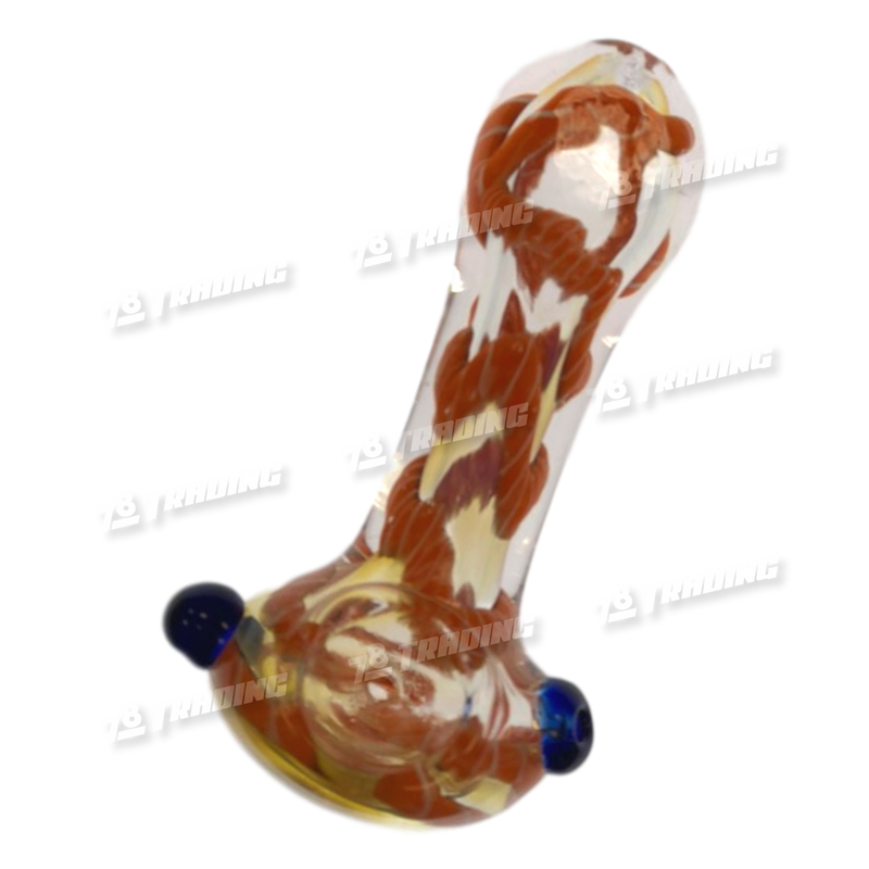 Glass Hand Pipe AP575 Double Glass 3.5inch