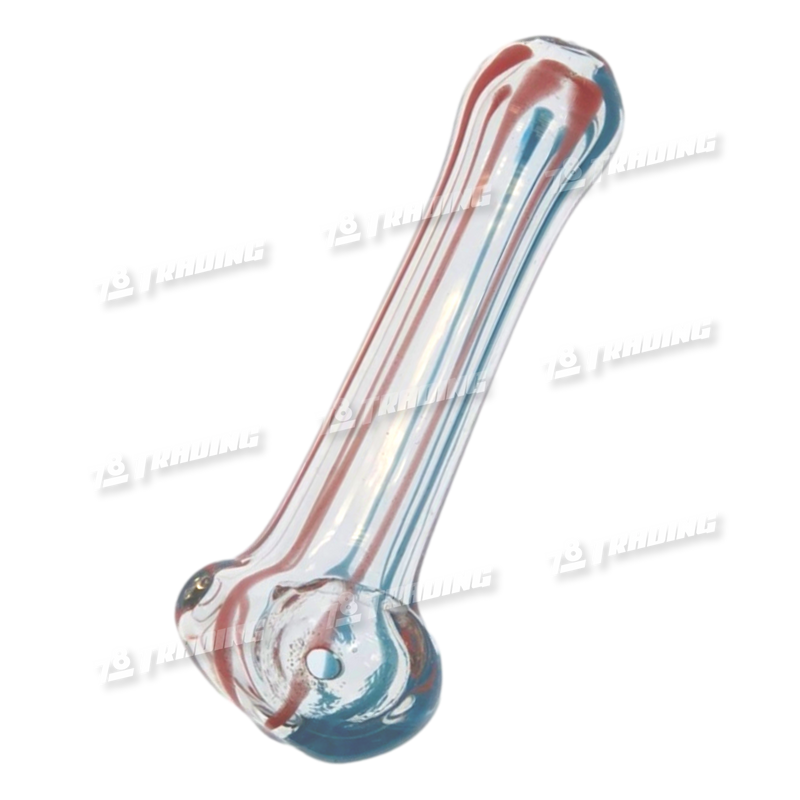 Glass Hand Pipe Single Glass 2.5"