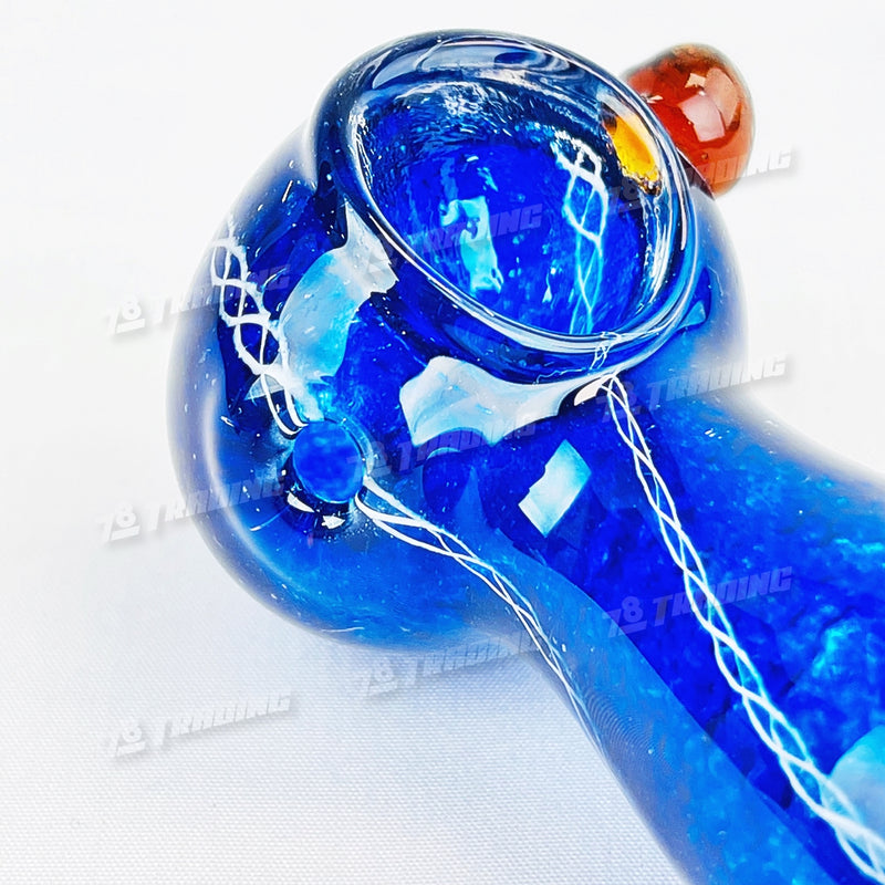 Glass Hand Pipe Double Glass BZ00A 3.5inches