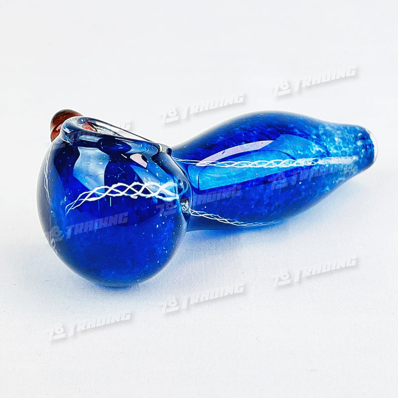 Glass Hand Pipe Double Glass BZ00A 3.5inches