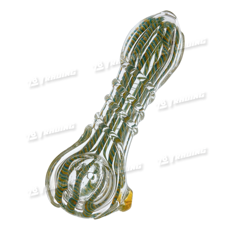 Glass Hand Pipe Double Glass 4.5inch - NC127