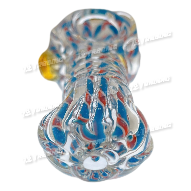 Glass Hand Pipe Double Glass 4.5inch - NC127