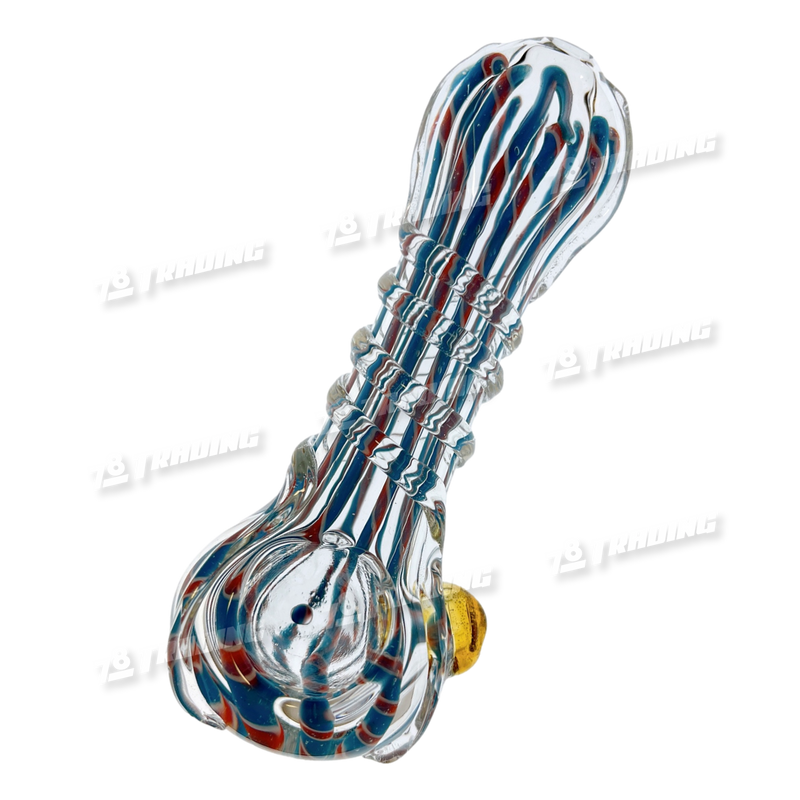 Glass Hand Pipe Double Glass 4.5inch - NC127