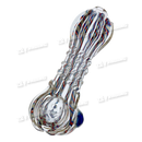 Glass Hand Pipe Double Glass 4.5inch - NC127