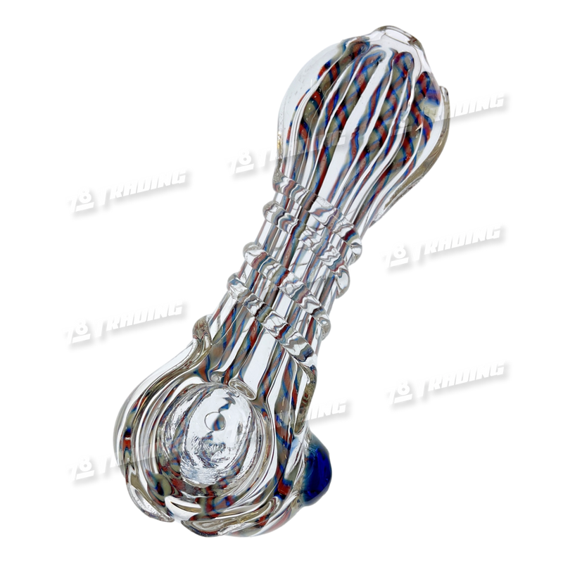 Glass Hand Pipe Double Glass 4.5inch - NC127