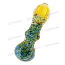Glass Hand Pipe Double Glass 4.5inch - NC140