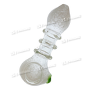 Glass Hand Pipe Double Glass 4.5inch - NC162