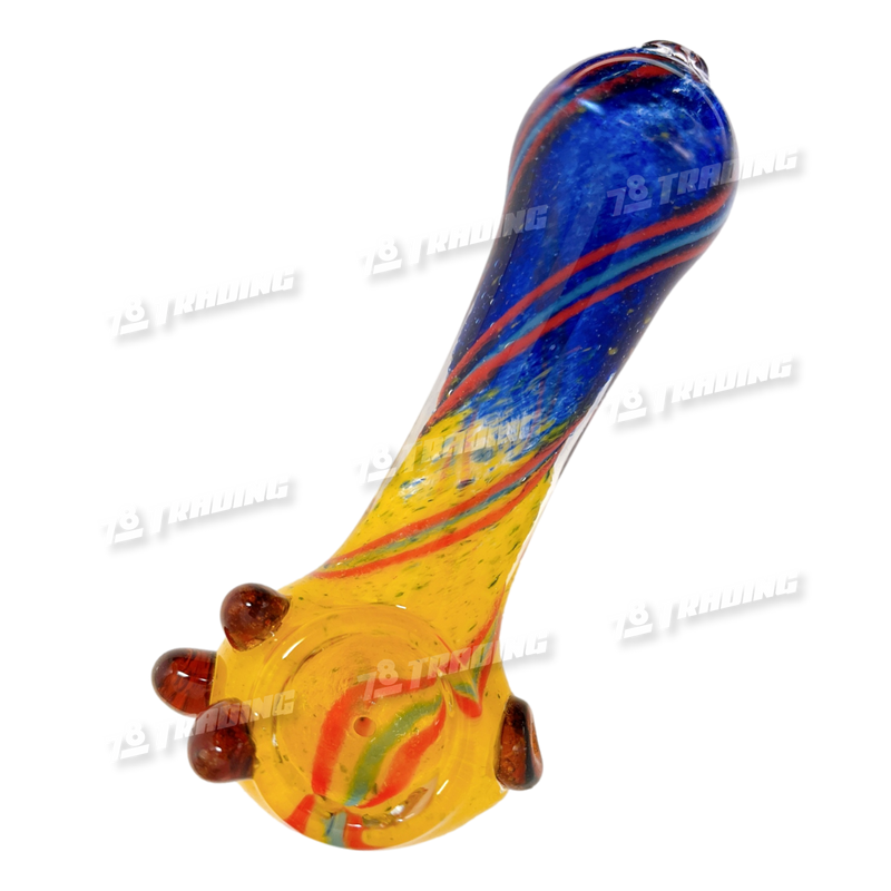 Glass Hand Pipe Double Glass 4.5inch - NC164