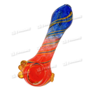 Glass Hand Pipe Double Glass 4.5inch - NC164