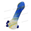 Glass Hand Pipe Double Glass 4.5inch - NC164