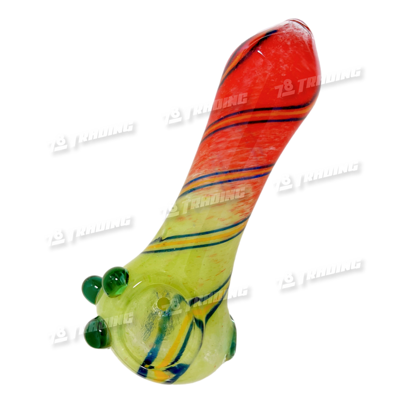 Glass Hand Pipe Double Glass 4.5inch - NC164