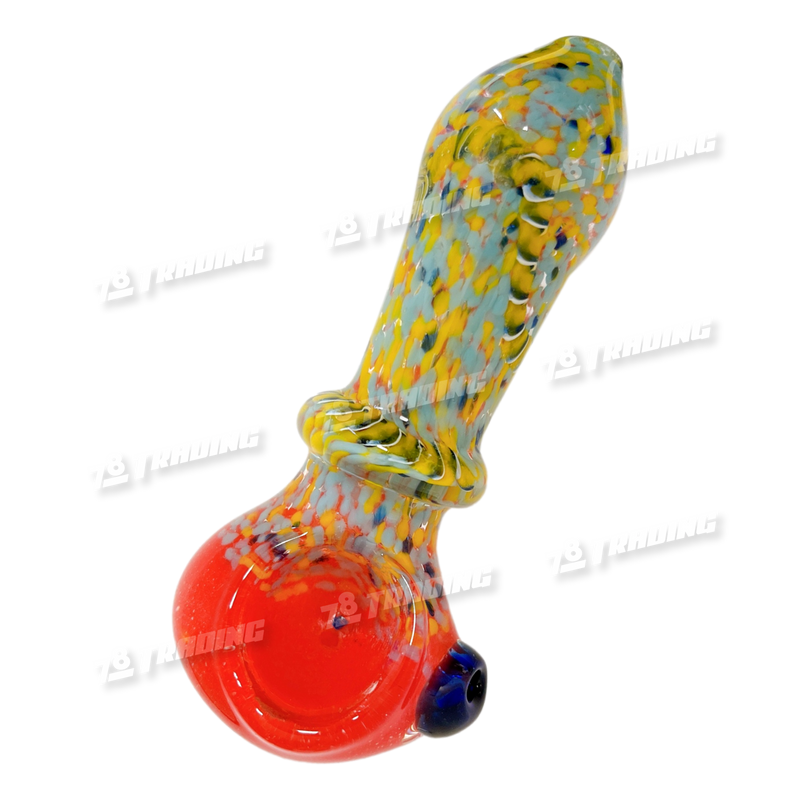 Glass Hand Pipe Double Glass 4.5inch - NC165