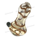 Glass Hand Pipe Double Glass 2.5" GP1624