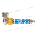 Metal Pipe Individual 3.5 inches - 5 Colors