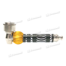 Metal Pipe Individual 3.5 inches - 5 Colors