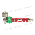 Metal Pipe Individual 3.5 inches - 5 Colors