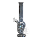 Ignite Glass Metallic Skull - GREY