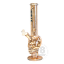 Ignite Glass Metallic Skull - ROSE GOLD