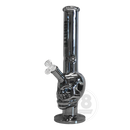 Ignite Glass Metallic Skull - DARK GREY